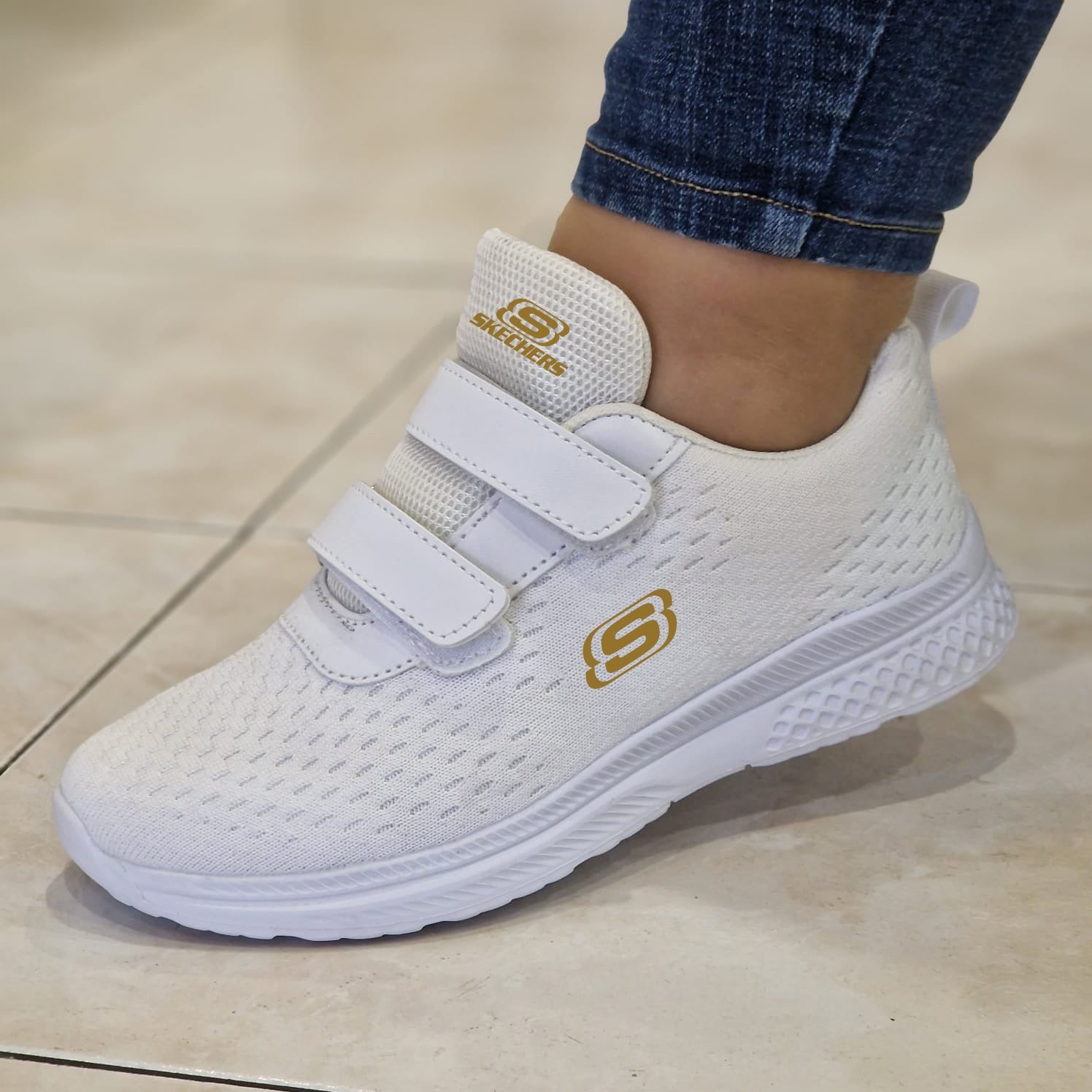 SK 812 velcro branco