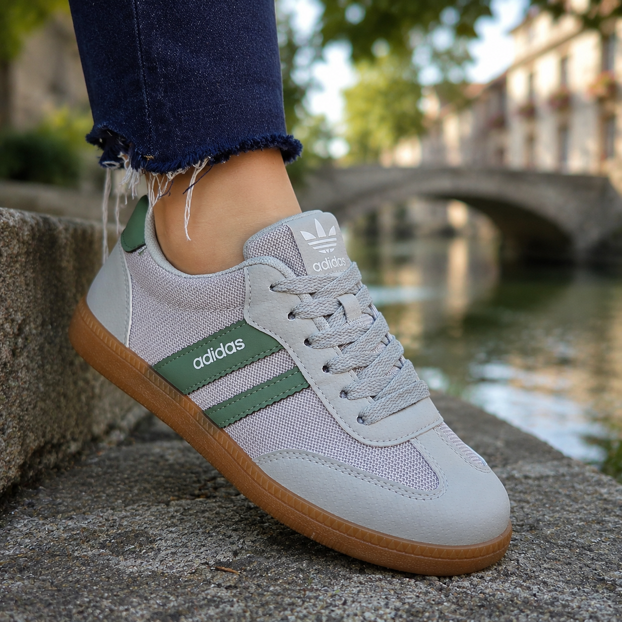 Adidas 91 cinza