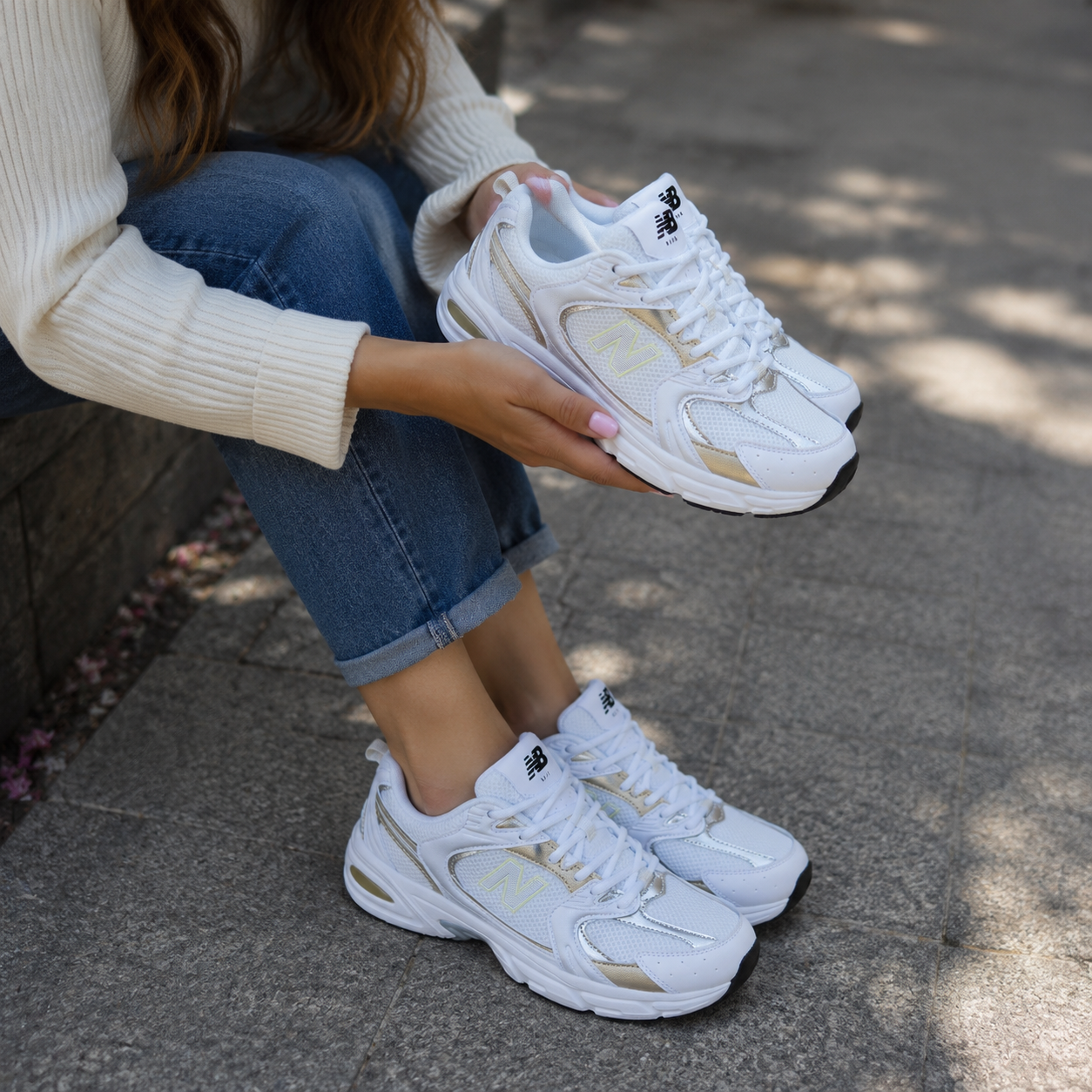 New balance 300 rose gold