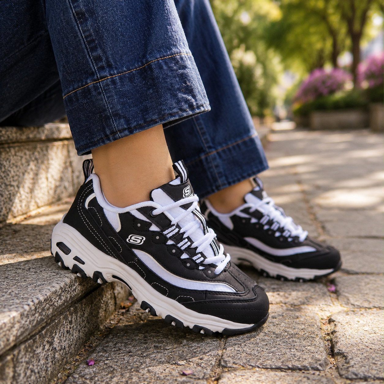 Skechers 428 negro