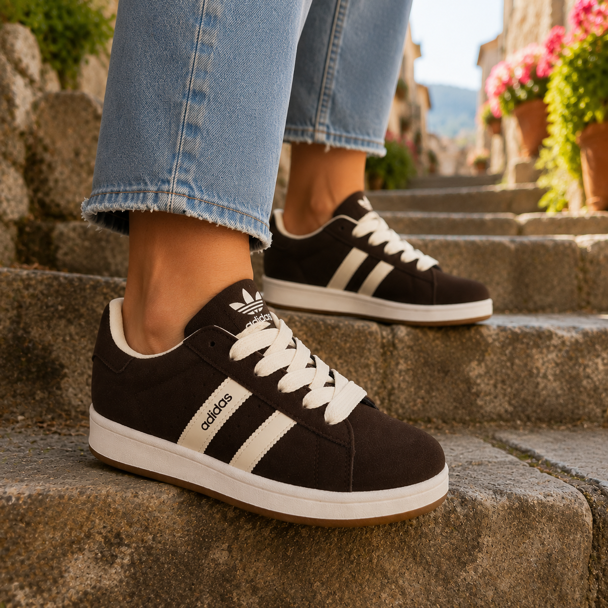 Adidas 29 castanho