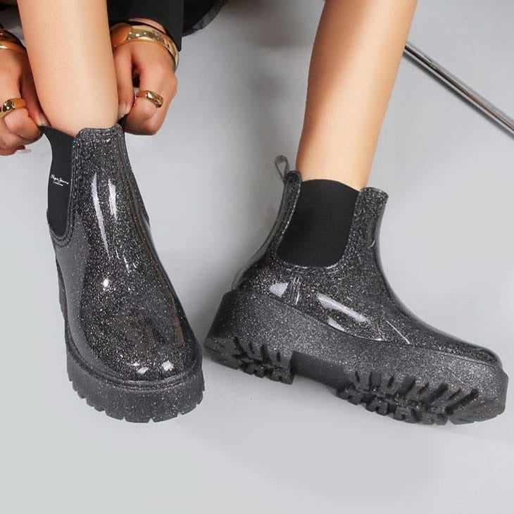 Galocha Glitter Pepe 229 preto