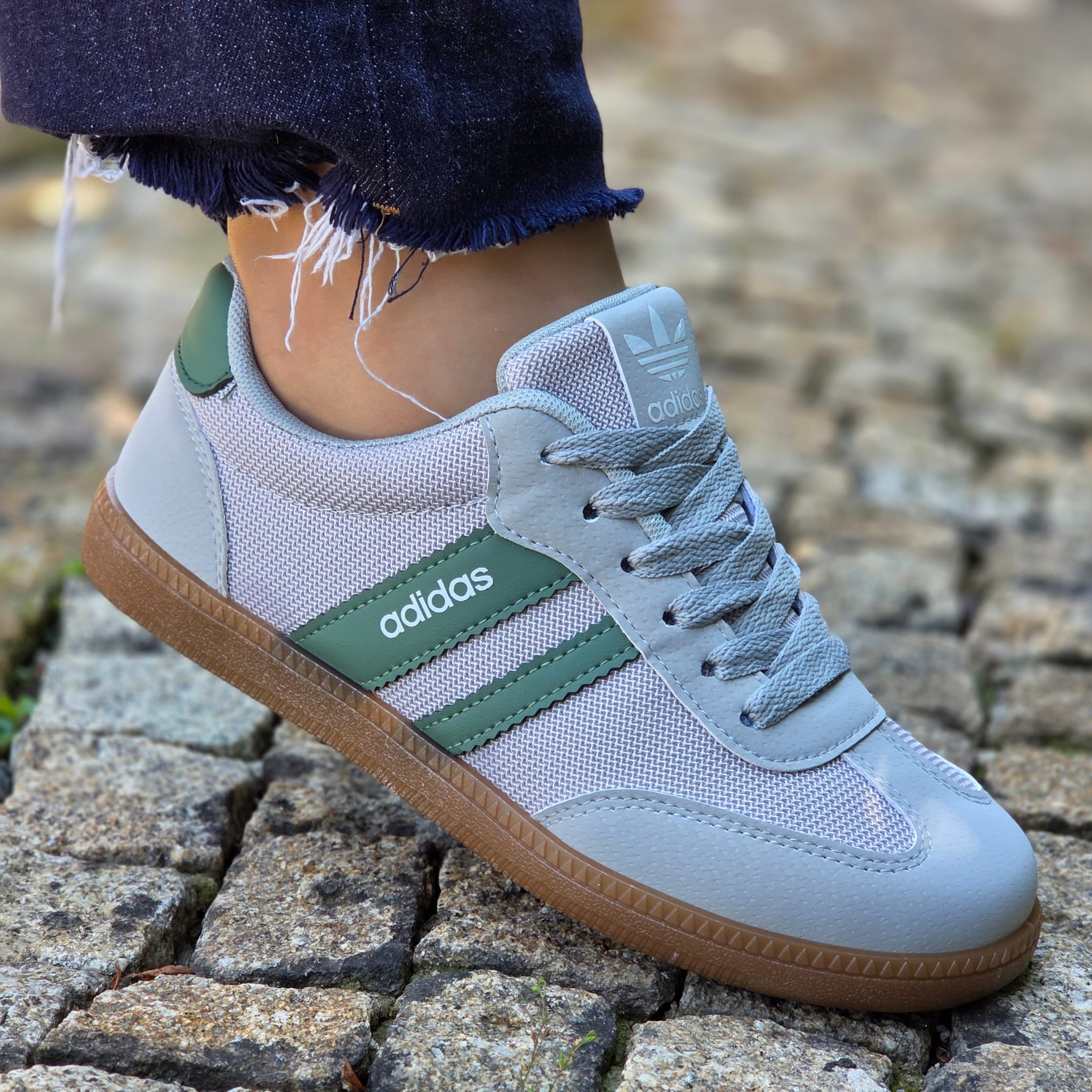 Adidas 91 cinza