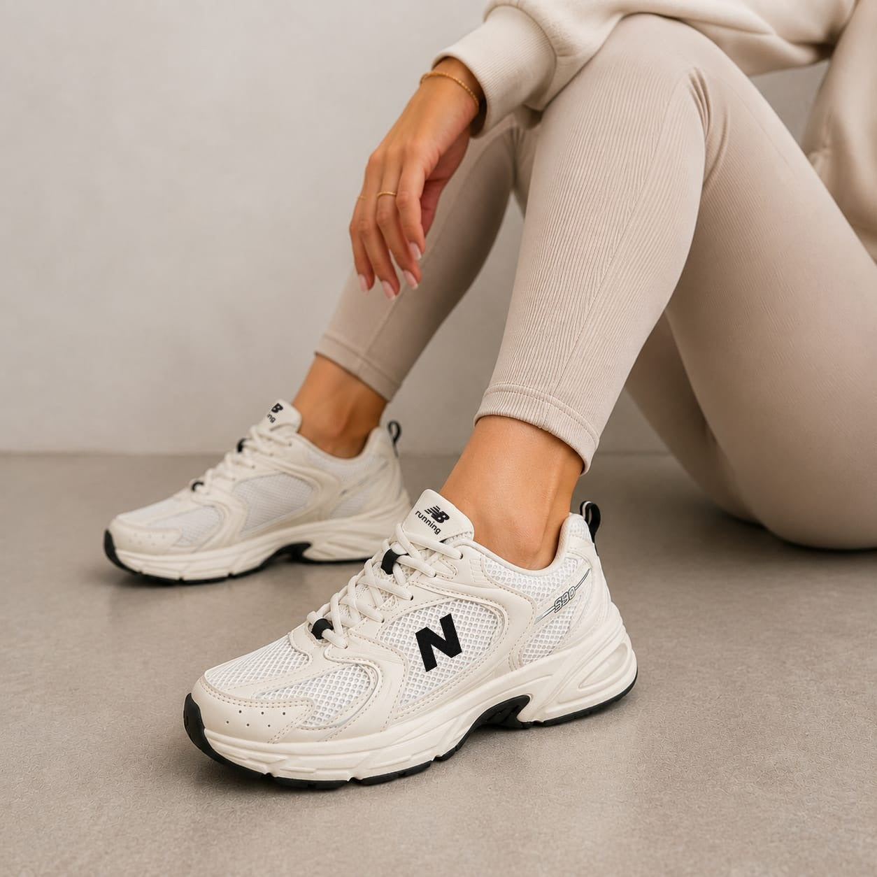 New Balance 530 bege preto