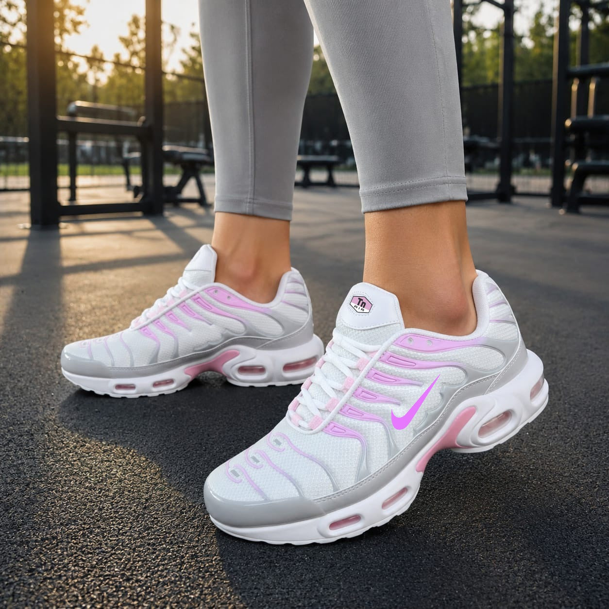 Nike TN branco rosa