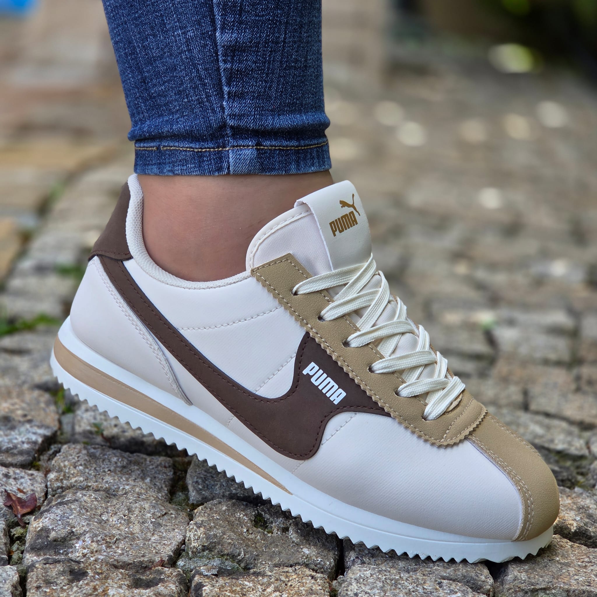 Puma 262 bege castanho