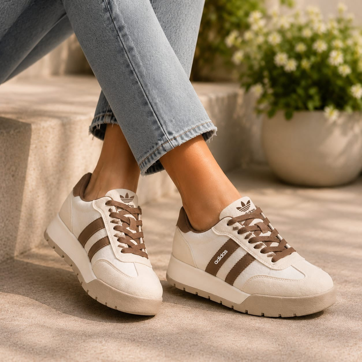 Adidas bege