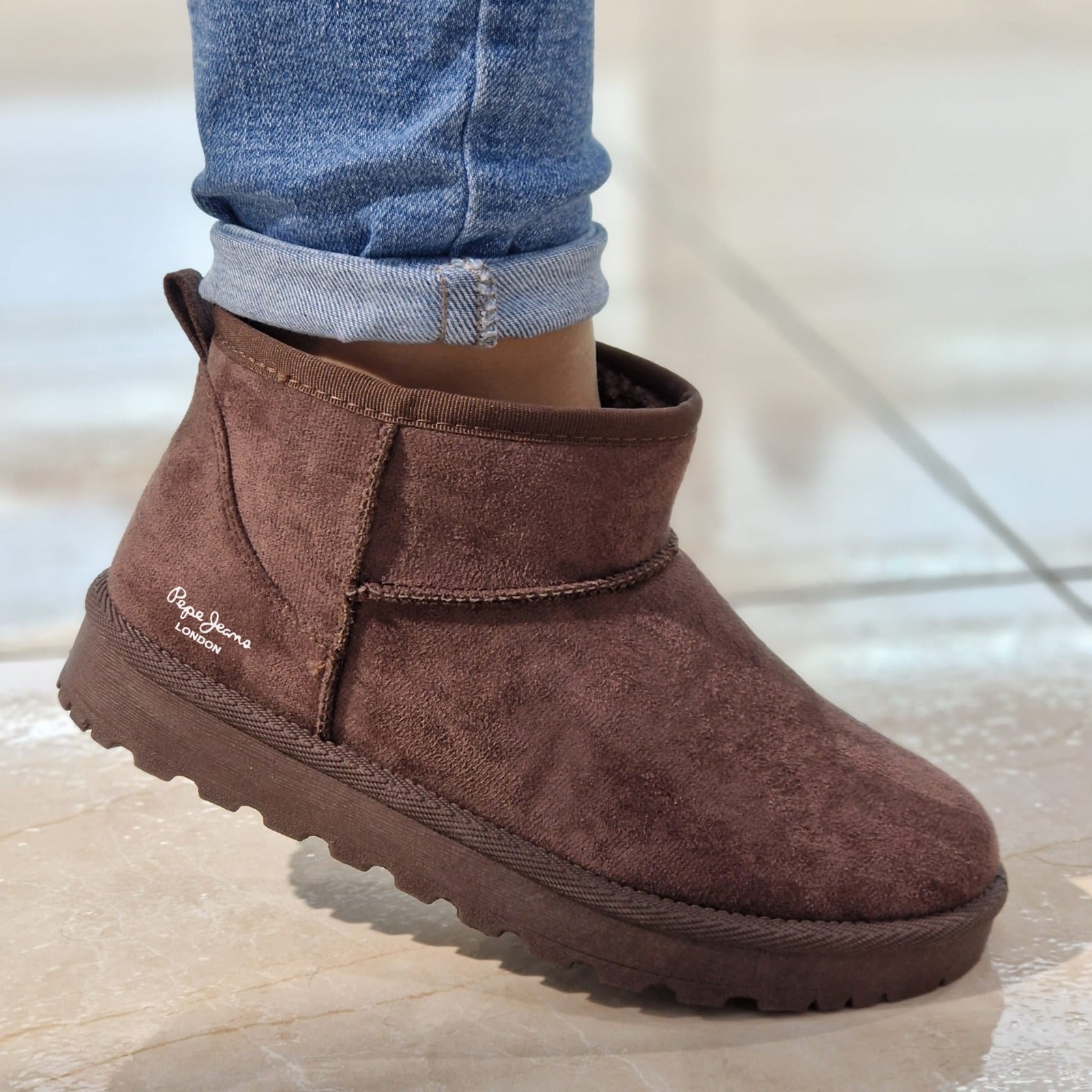 Pantufa Pepe 96 castanho